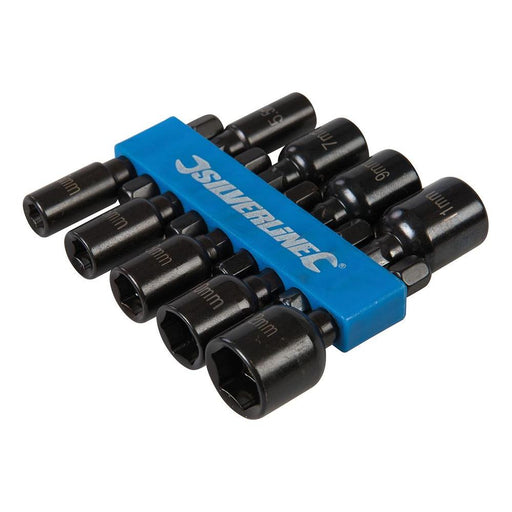 Silverline Magnetic Nut Driver Set 9pce 5 – 12mm Silverline - Dynamic Drive