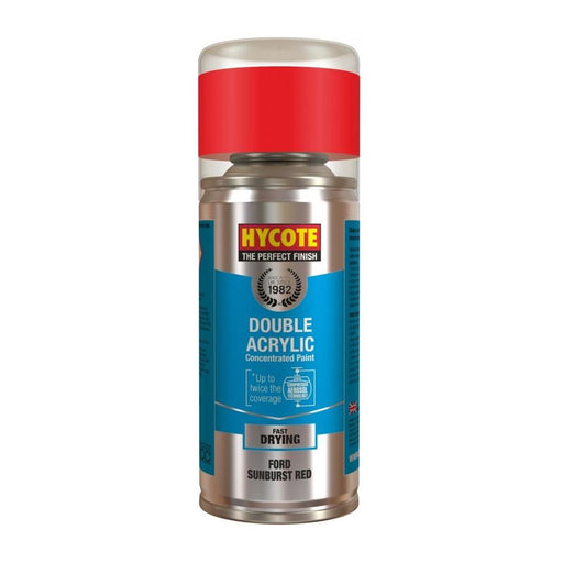4x Hycote Aerosol Paint for Ford Sunburst Red 150ml Hycote - Dynamic Drive