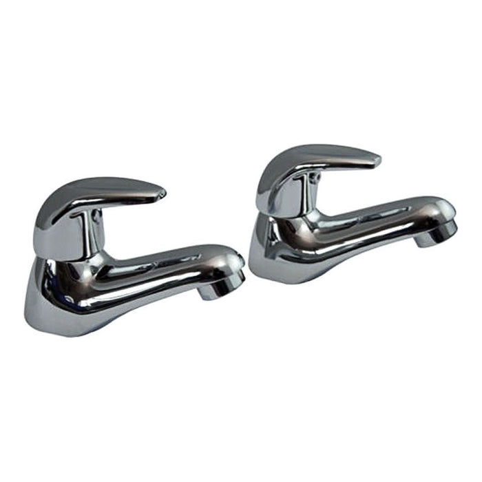 AG Melford Lever Style Basin Taps (Pair) Chrome for Caravan/Motorhome AG - Dynamic Drive
