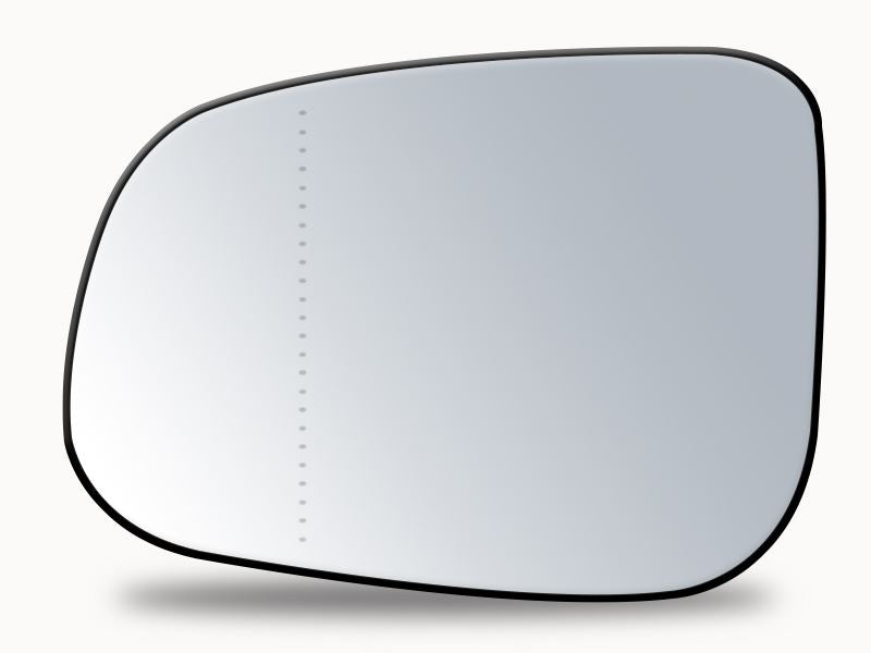 Summit Heated Base Plate With Blind Spot Mirror Glass fits Volvo S60 09 to 15 LHS Summit - Dynamic Drive