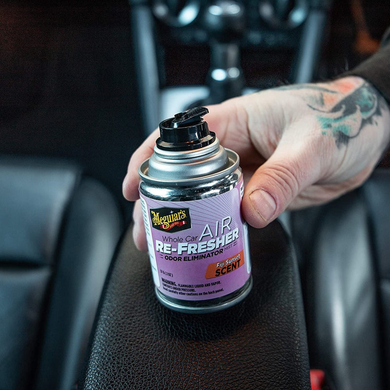 Meguiar's Whole Car Air Freshener Odor Eliminator Fiji Sunset 59ml G201502EU Meguiar's - Bars 4 Cars