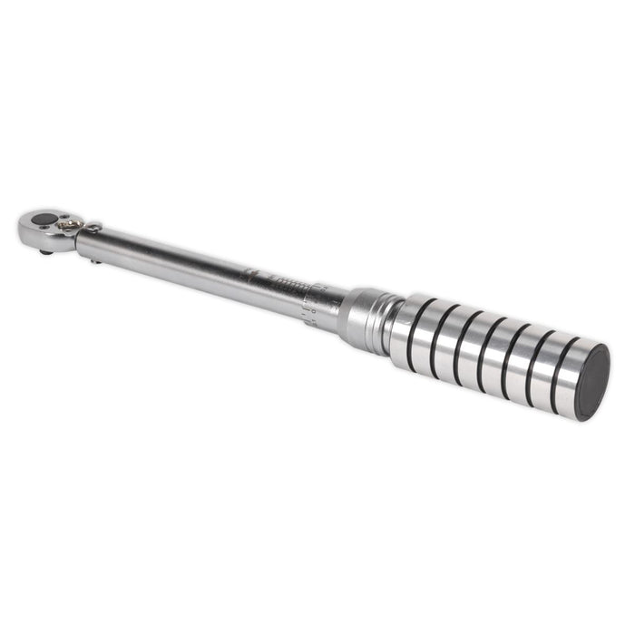 Sealey Torque Wrench Micrometer Style 1/4"Sq Drive 4-20Nm(2.9-14.8lb.ft) Calibra Sealey - Dynamic Drive