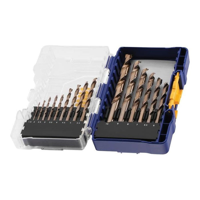 Irwin® HSS Cobalt Drill Bit Set, 15 Piece IRWIN® - Dynamic Drive