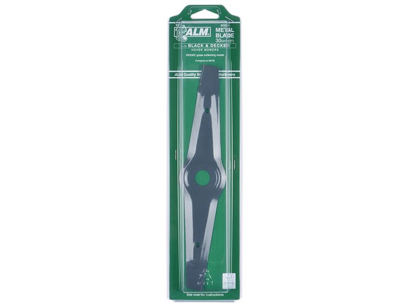 Alm Manufacturing BD033 Metal Blade to Fit Black & Decker Machines A6183 30cm (12in) ALM Manufacturing - Dynamic Drive