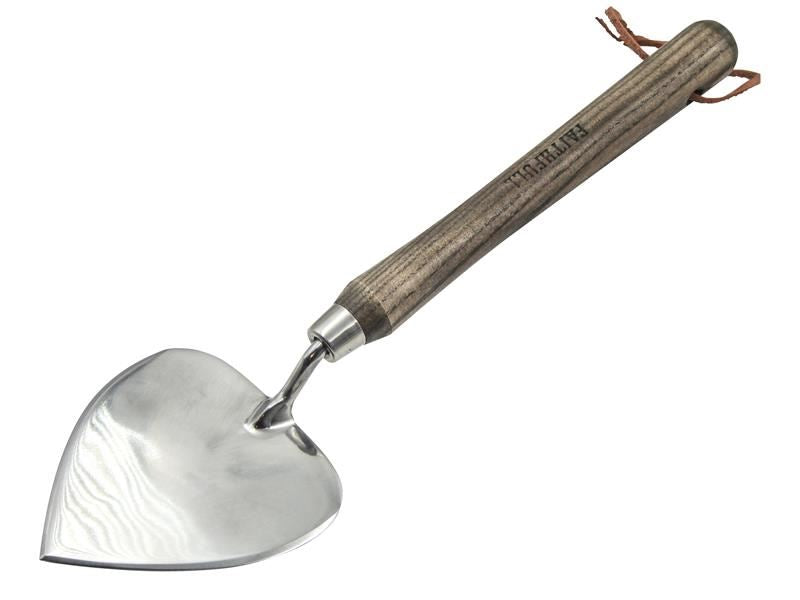 Faithfull Prestige Stainless Steel Dutch Trowel with Ash Handle Faithfull - Dynamic Drive