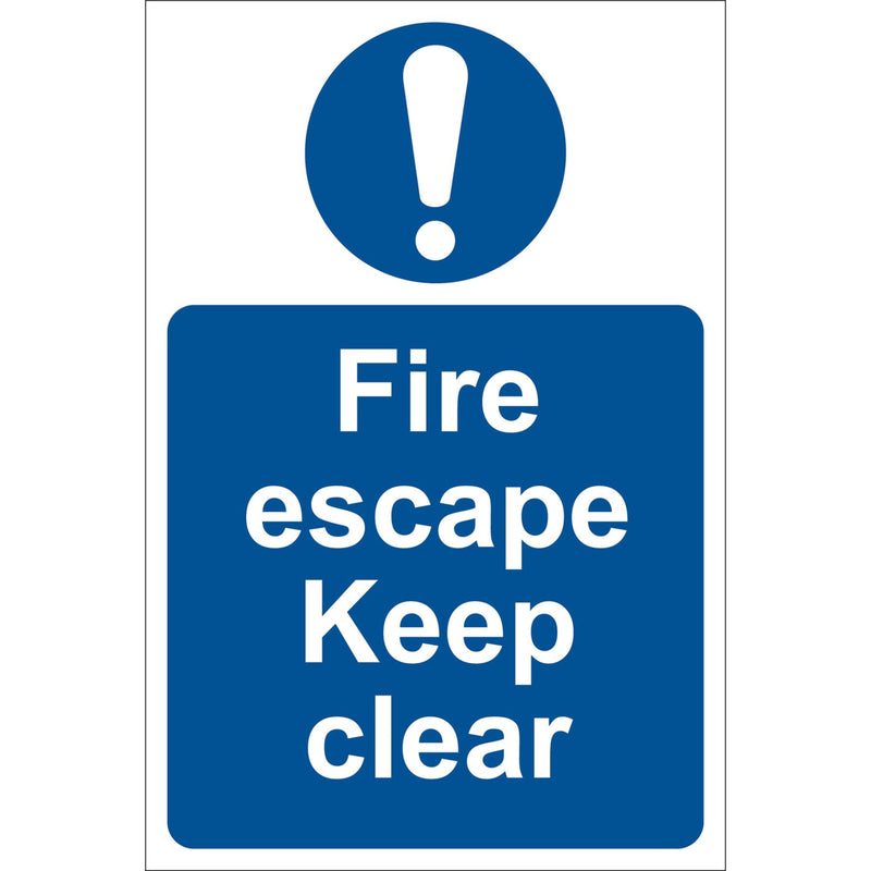 Draper Fire Escape Keep Clear 72146 Draper - Dynamic Drive