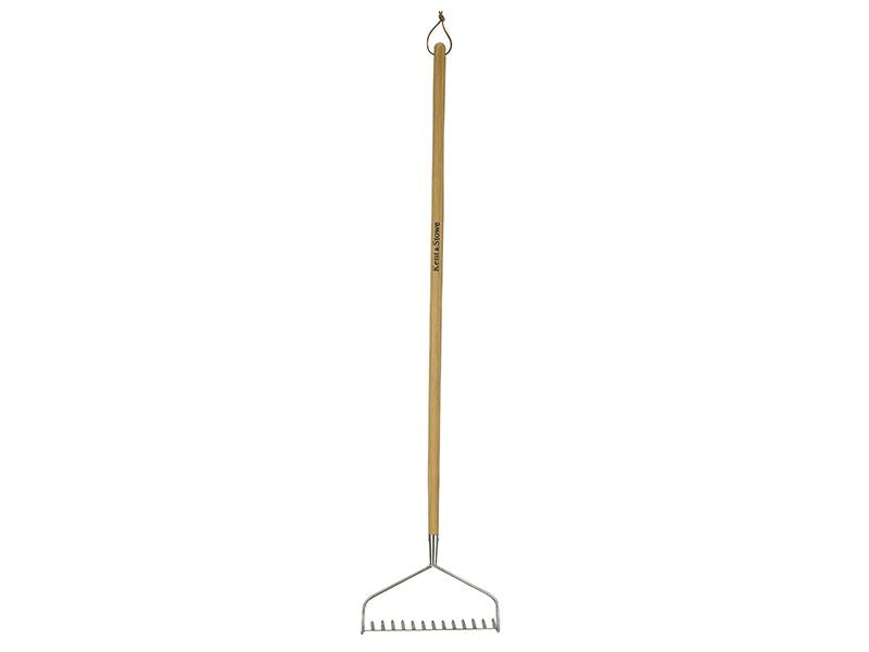 Kent & Stowe Stainless Steel Long Handled Soil Rake, FSC® Kent & Stowe - Dynamic Drive