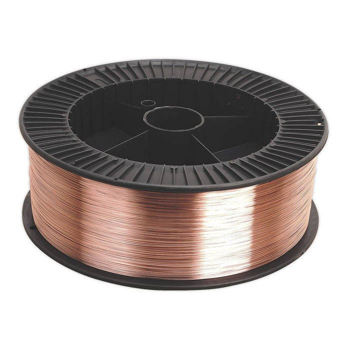 Sealey Mild Steel MIG Wire 15kg 0.8mm A18 Grade MIG/888808 Sealey - Dynamic Drive