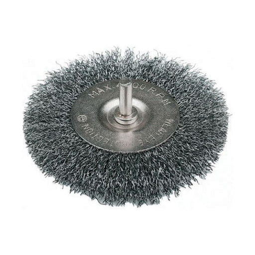 Silverline Rotary Steel Wire Wheel Brush 75mm Silverline - Dynamic Drive