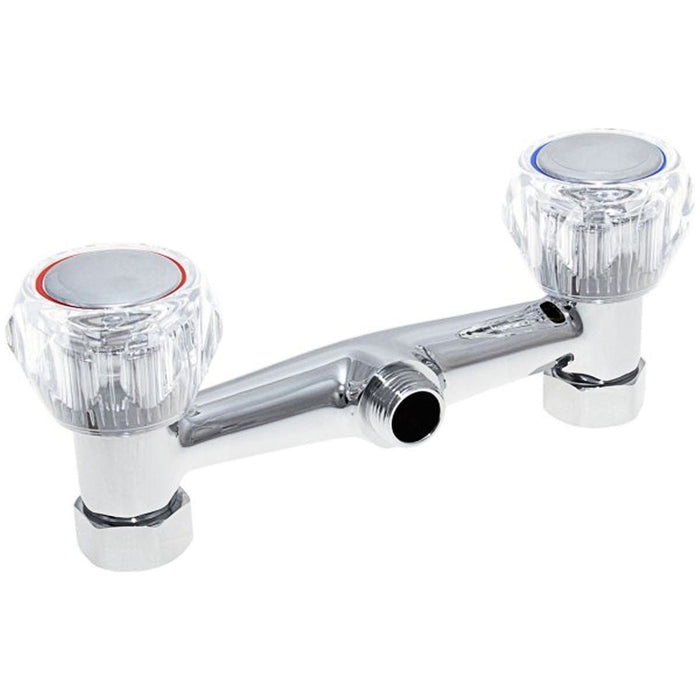 AG Shower Mixer Valve Chrome 150mm Centres Contemporary Chrome Shower Mixer V AG - Dynamic Drive