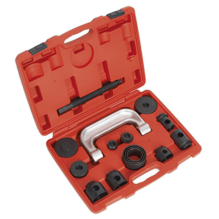 Sealey Lower Ball Joint Remover/Installer 14pc Mercedes Renault VS1274 Sealey - Dynamic Drive