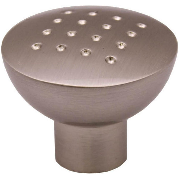 AG Dimpled Knob 33mm in Brushed Nickel AG - Dynamic Drive