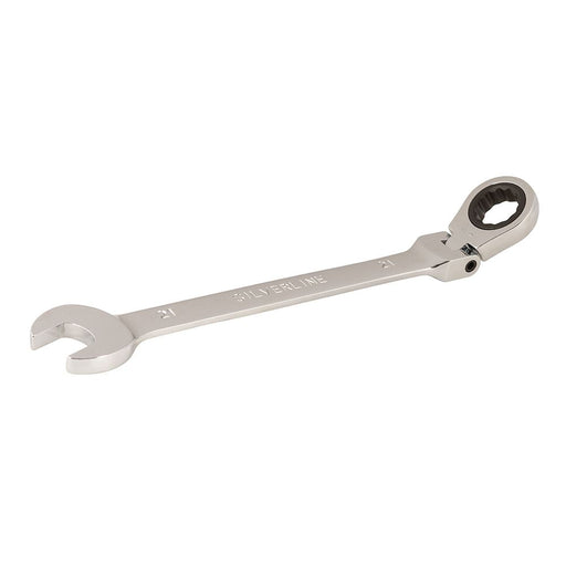 Silverline Flexible Head Ratchet Spanner 21mm Silverline - Dynamic Drive