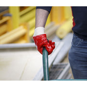 Worksafe Worksafe PVC Knit Wrist Gloves, Large - Pack of 12 Pairs 9106L/12 Worksafe - Dynamic Drive