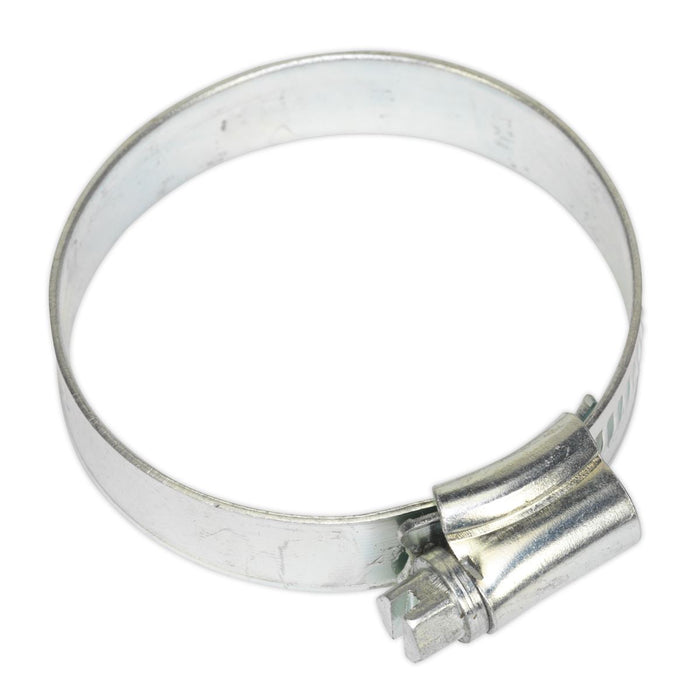 Hose Clip Zinc Plated 38-57Mm Pack Of 20 Sealey - Dynamic Drive