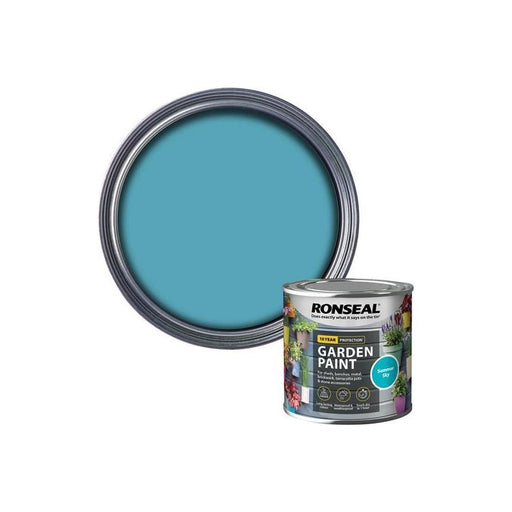 Ronseal Garden Paint Summer Sky 250ml Ronseal - Dynamic Drive