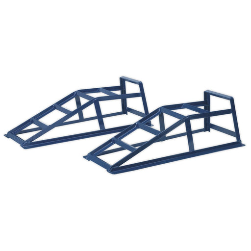 Sealey Car Ramps 1tonne Capacity per Ramp 2tonne Capacity per Pair CAR2000 Sealey - Dynamic Drive