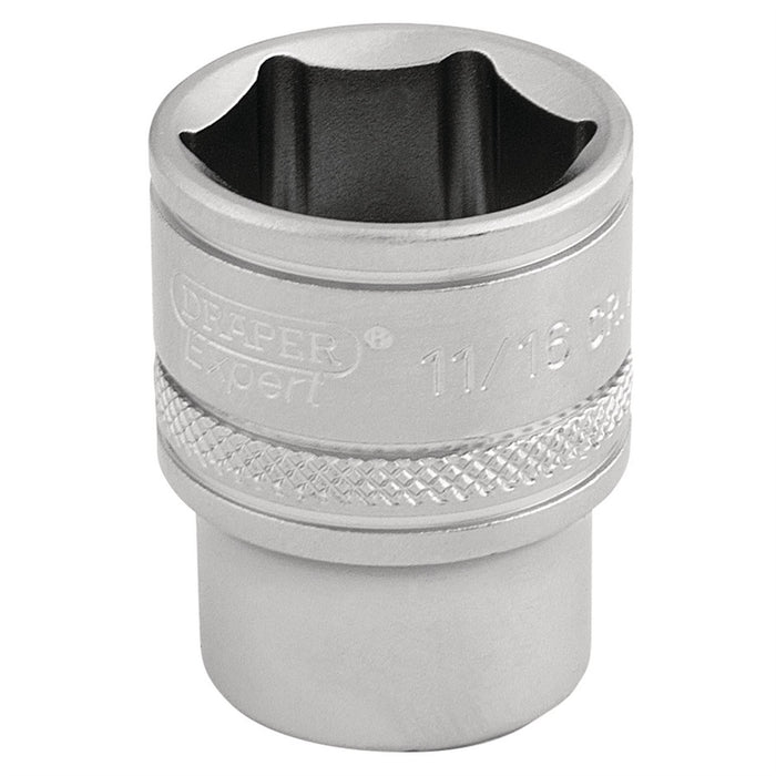 Draper 6 Point Imperial Socket, 3/8" Sq. Dr., 11/16" 16573 Draper - Dynamic Drive