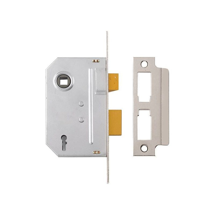 Yale Locks PM320 3 Lever Mortice Sashlock Polished Chrome 65mm 2.5in Yale Locks - Dynamic Drive