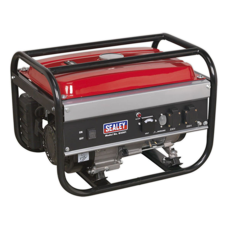 Sealey Generator 2200W 230V 6.5hp G2201 Sealey - Dynamic Drive