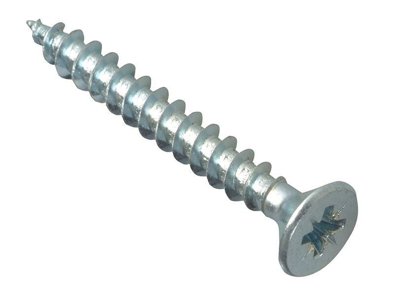 Forgefix Multi-Purpose Pozi Compatible Screw CSK ST ZP 5.0 x 40mm Forge Pack 15 ForgeFix - Dynamic Drive