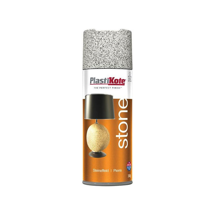 Plastikote Stone Touch Spray Gotham Grey 400ml PlastiKote - Dynamic Drive