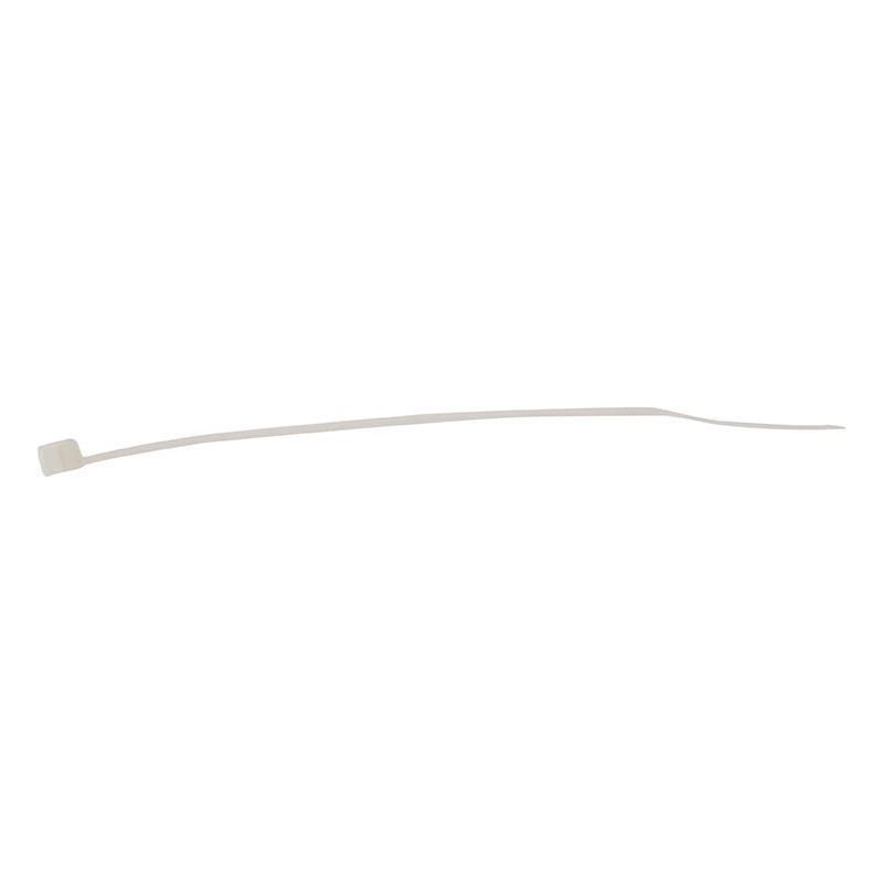 Forgefix Cable Tie Natural/Clear 4.6 x 200mm (Bag 100) ForgeFix - Dynamic Drive