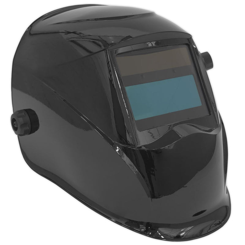 Sealey Welding Helmet Auto Darkening Shade 9-13 Black PWH610 Sealey - Dynamic Drive