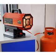 Sealey Propane Space Heater 230V with Cordless Option 30,000-68,000Btu/hr (9-20kW) Space Warmer Sealey - Dynamic Drive