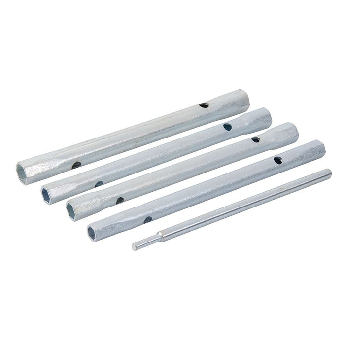 Silverline Monobloc Back Nut Tap Spanner 5pce 8/9, 9/11, 10/11 & 12/13mm Silverline - Dynamic Drive