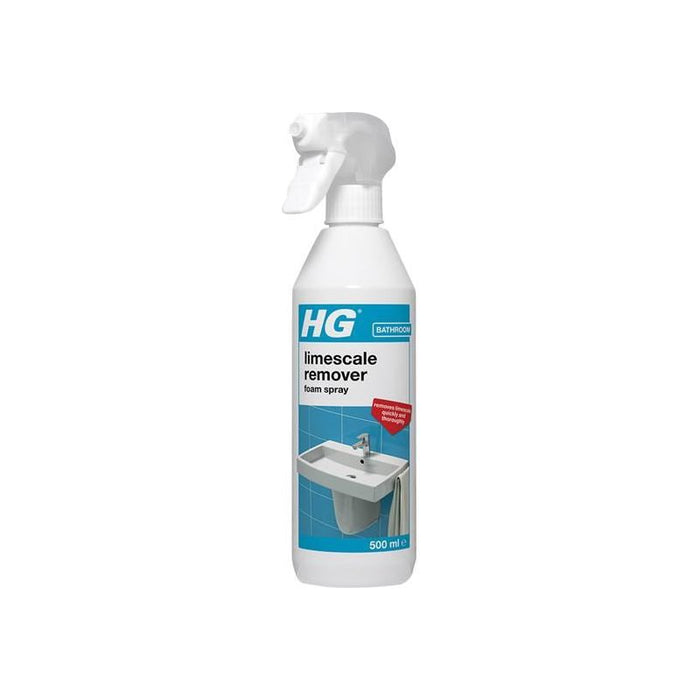 Hg Limescale Remover Foam Spray 500ml HG - Dynamic Drive