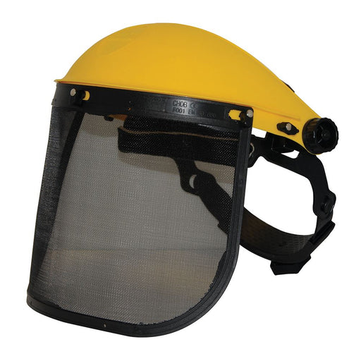 Silverline Mesh Face Shield Flip-Up Silverline - Dynamic Drive