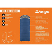 Vango Polaris Grande Sleeping Bag Grande Neptune Vango - Dynamic Drive