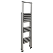 Sealey Aluminium Professional Folding Step Ladder 3-Step 150kg Capacity APSL3 Sealey - Dynamic Drive