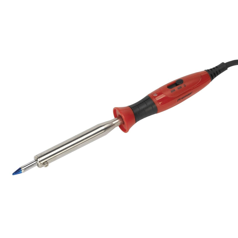 Sealey Professional Soldering Iron with Long-Life Tip Dual Wattage 40/80W/230V Sealey - Dynamic Drive