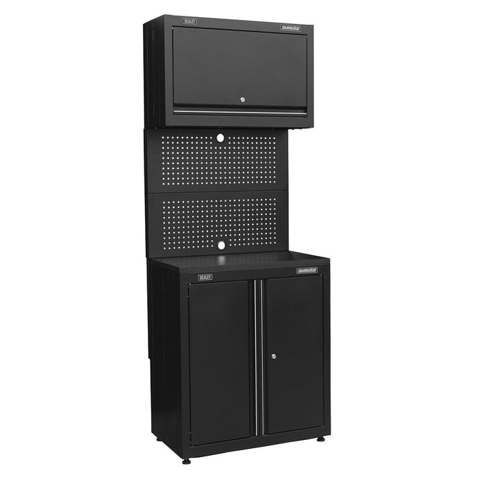 Sealey Rapid-Fit 2 Door Cabinet & Wall Cupboard APMS2HFP Sealey - Dynamic Drive