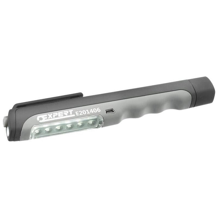 Expert USB Rechargeable Pen Light 6+1 LED Expert - Dynamic Drive