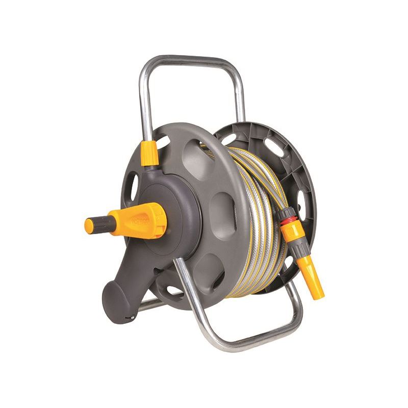 Hozelock 2431 Assembled Hose Reel & 25m of 12.5mm Hose Hozelock - Dynamic Drive
