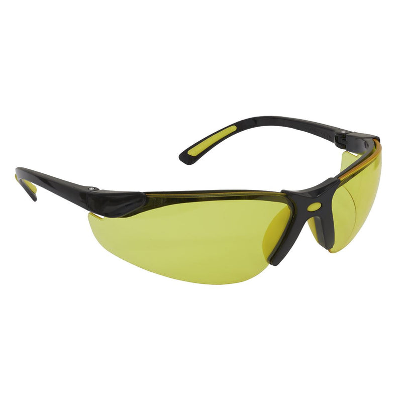 Worksafe Worksafe Zante Style Amber Lens Safety Glasses with Flexi Arms 9215 Worksafe - Dynamic Drive