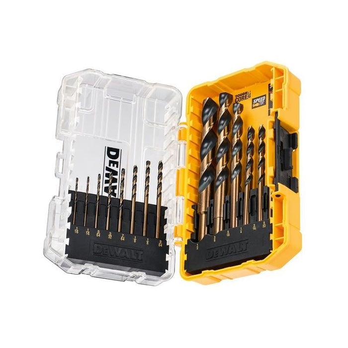Dewalt Power Tools DT70727 BLACK&GOLD HSS Drill Set, 14 Piece DeWALT Power Tools - Dynamic Drive