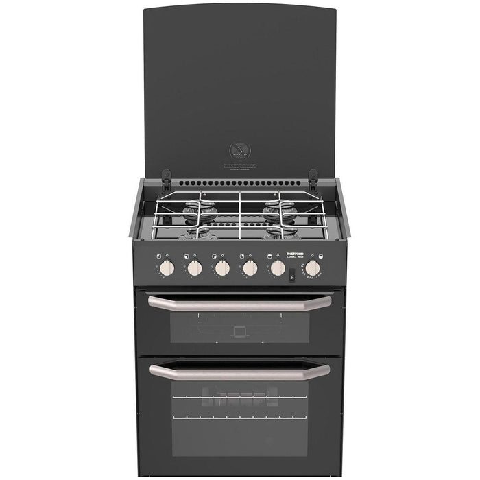 THETFORD K1520 Gas Cooker 4 Gas Burners w/ Grill, 12 Volt IGN & Lid Shut-Off (SCK41199-SP) Thetford - Dynamic Drive