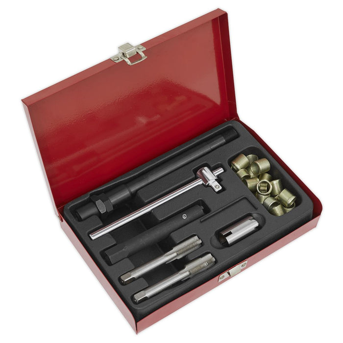 Sealey Spark Plug Thread Repair Kit VS301 Sealey - Dynamic Drive