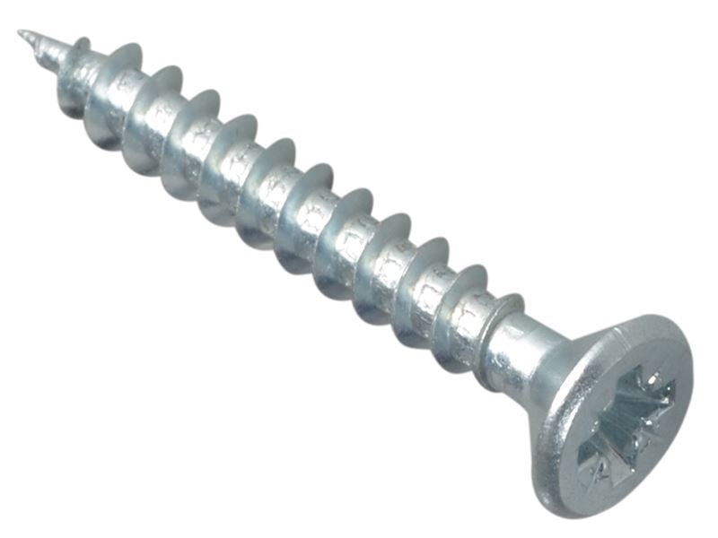Forgefix Multi-Purpose Pozi Compatible Screw CSK ST ZP 4.0 x 30mm Forge Pack 30 ForgeFix - Dynamic Drive