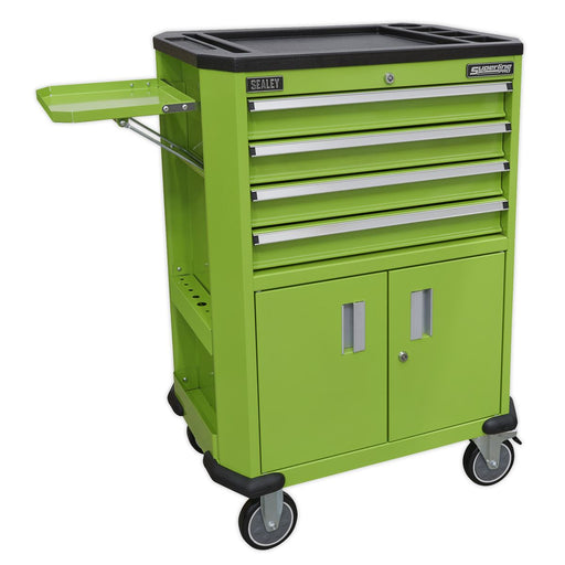 Sealey Tool Trolley with 4 Drawers & 2 Door Cupboard AP980MTHV Sealey - Dynamic Drive