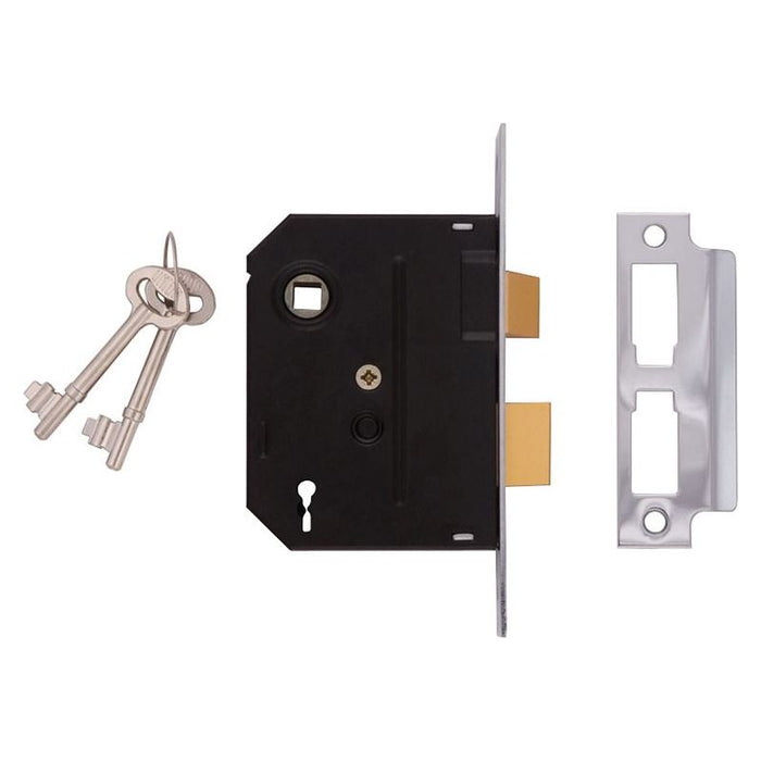 Union 2295 2 Lever Mortice Sashlock Polished Brass 63mm 2.5in Box UNION - Dynamic Drive