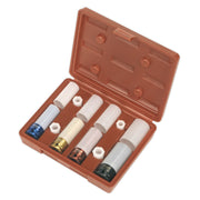 Sealey Alloy Wheel Impact Socket Set 4pc 1/2"Sq Drive SX030 Sealey - Dynamic Drive