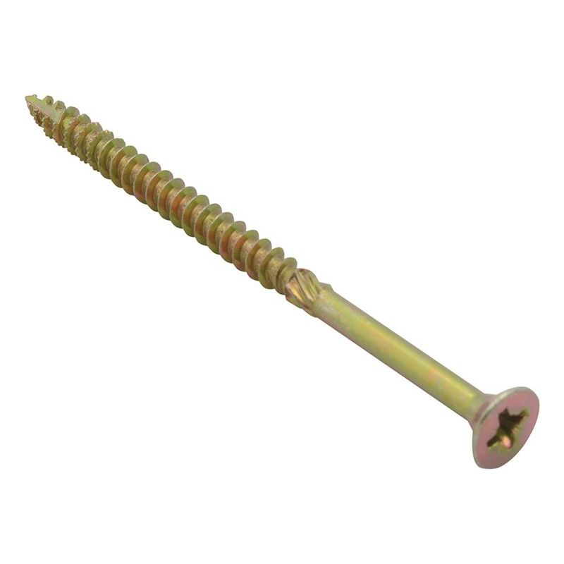 Forgefix Spectre™ PZ Compatible Wood Screw CSK ZYP 5.0 x 100mm Box 300 ForgeFix - Dynamic Drive