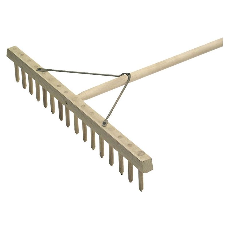 Faithfull Wooden Hay Rake Faithfull - Dynamic Drive