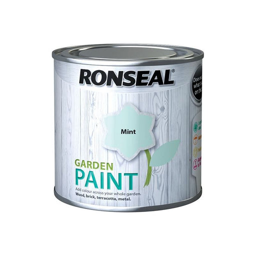 Ronseal Garden Paint Mint 250ml Ronseal - Dynamic Drive
