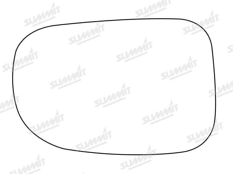 Summit Stick-On Standard Mirror Glass fits Suzuki Swift RHS Summit - Dynamic Drive